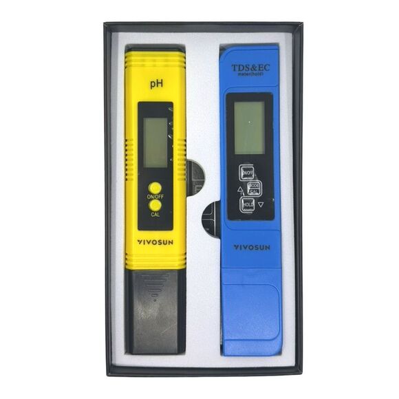 Vivosun TDS & EC Meter & pH Tester Combo - Picture 1 of 4